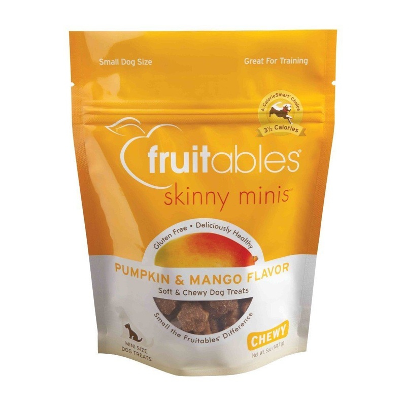 Fruitables Skinny Minis Pumpkin & Mango Soft Dog Treats, 5oz
