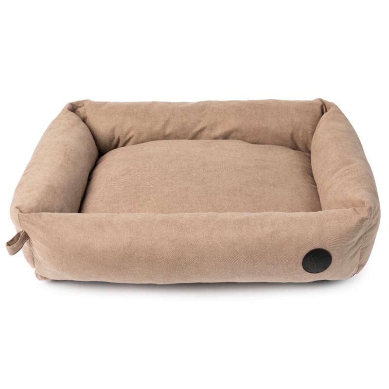 FuzzYard The Lounge Mocha Pet Bed (3 Sizes)