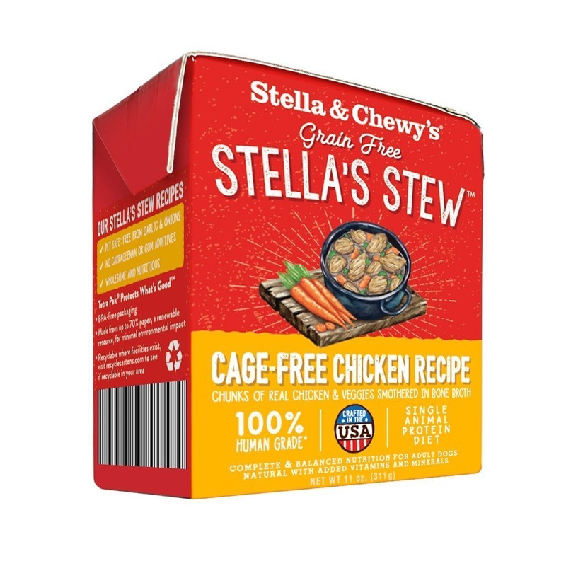 Stella & Chewy's Chicken Recipe Stew Grain-Free Wet Dog Food, 11oz