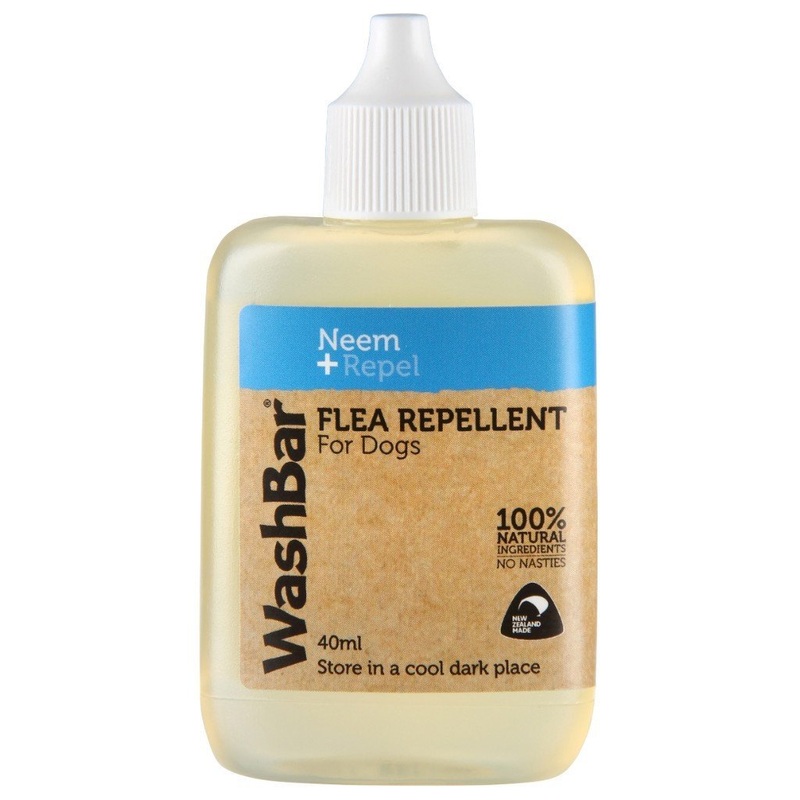 WashBar 100% Natural Flea Repellent, 40ml
