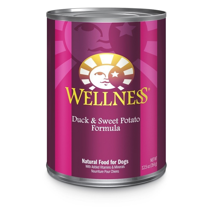 Wellness Complete Health Pate Duck & Sweet Potato Formula Wet Dog Food, 354g