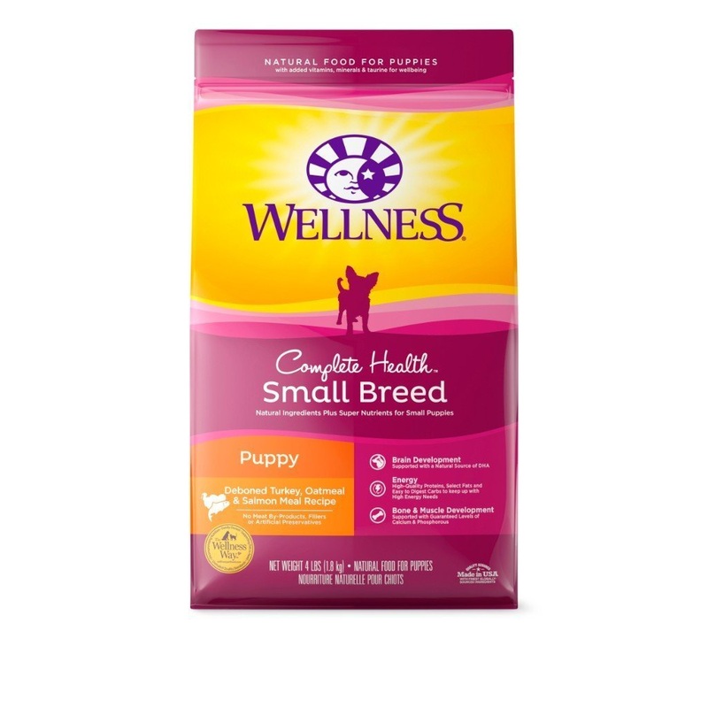 Wellness Complete Health Small Breed Puppy Formula Dry Dog Food, 1.8kg