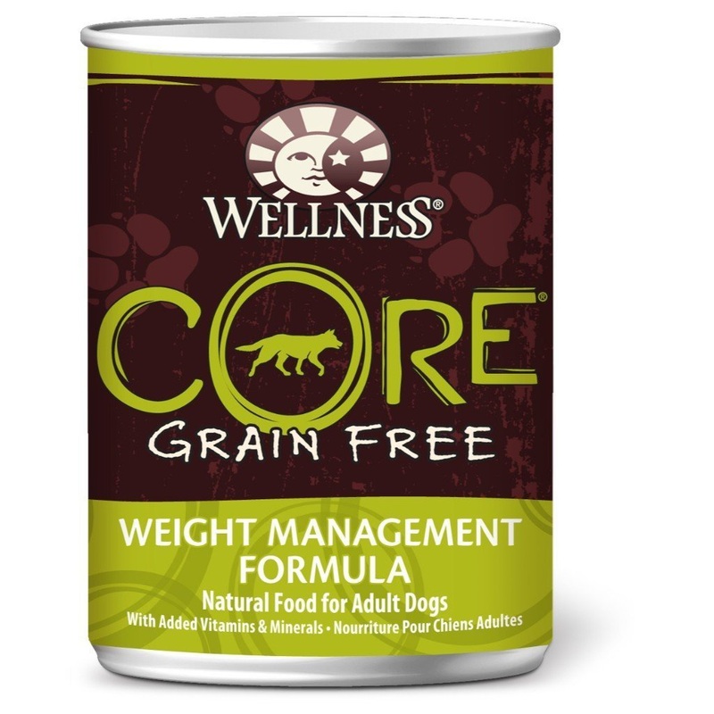 Wellness CORE Grain-Free Weight Management Formula Canned Dog Food, 354g