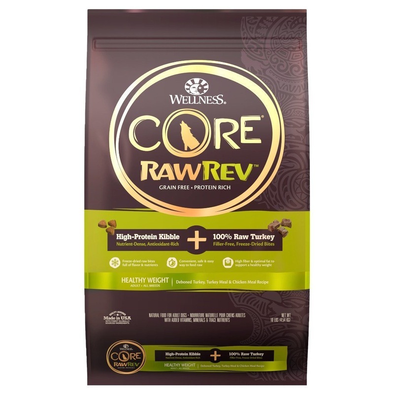 Wellness CORE RawRev Healthy Weight Formula Adult Dry Dog Food (3 Sizes)