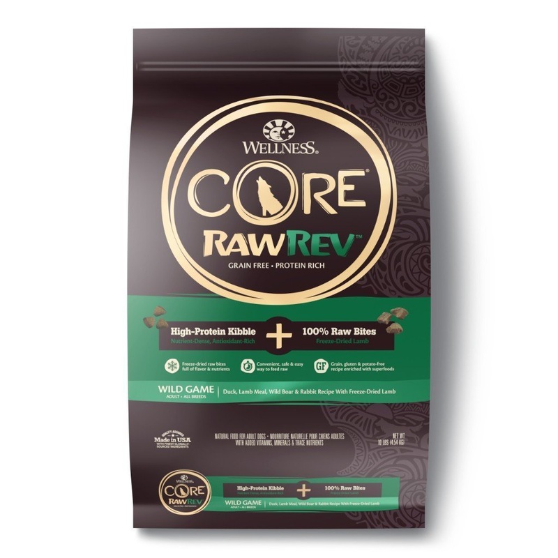 Wellness CORE RawRev Wild Game Formula Adult Dry Dog Food (3 Sizes)