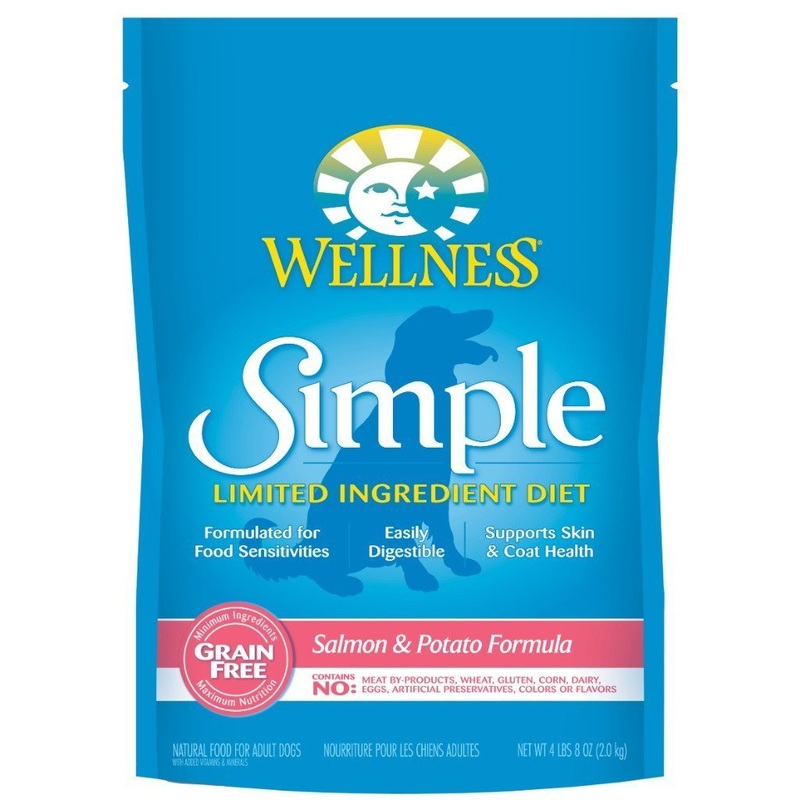 Wellness Simple Salmon & Potato Recipe Grain-Free Dry Dog Food (2 Sizes)