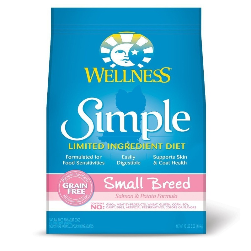 Wellness Simple Small Breed Formula Grain-Free Dry Dog Food, 4lb 8oz