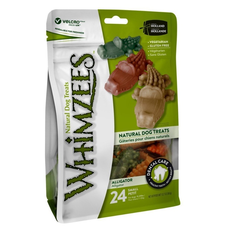 Whimzees Alligator Dog Dental Chews Value Pack (3 Sizes)