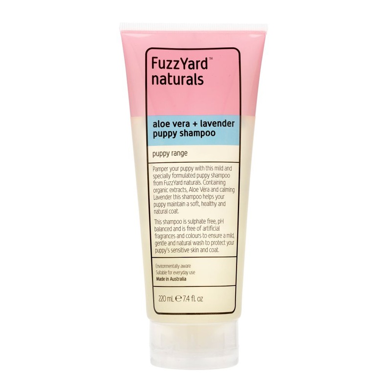 FuzzYard Aloe Vera + Lavender Puppy Shampoo, 220ml