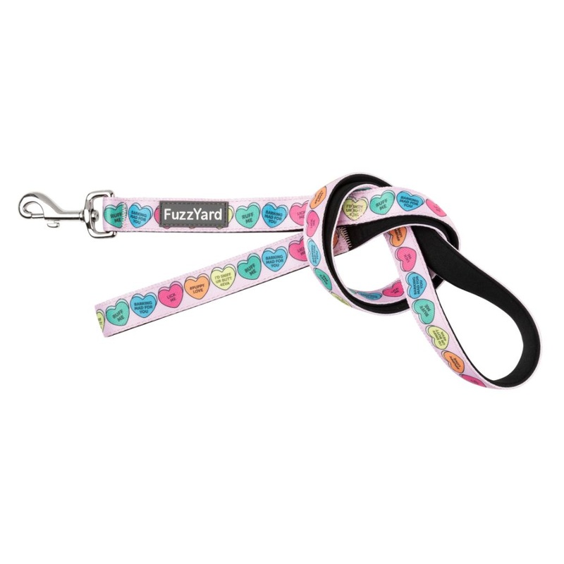 FuzzYard Candy Hearts Dog Lead (2 Sizes)