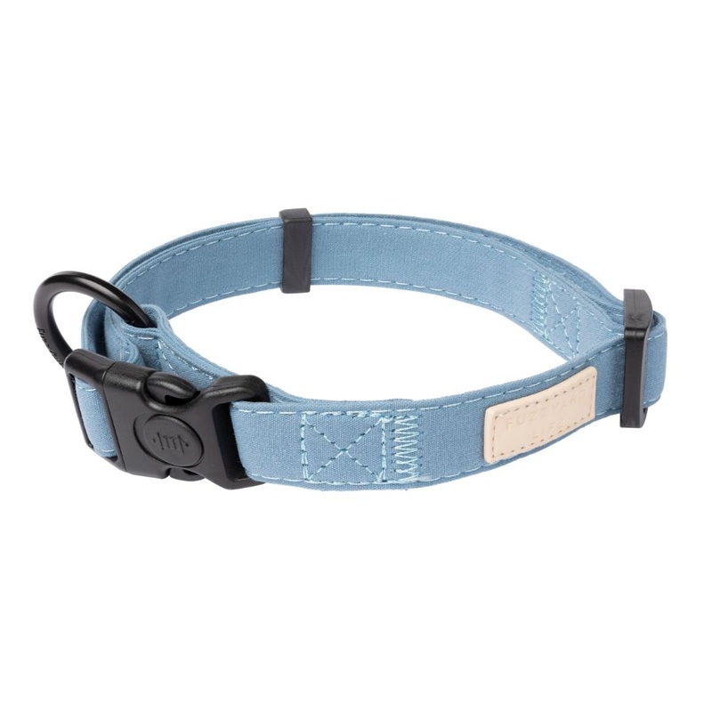 FuzzYard LIFE French Blue Dog Collar (3 Sizes)