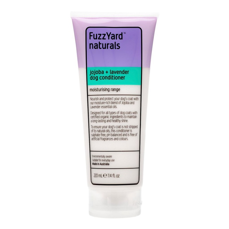 FuzzYard Moisturizing Jojoba + Lavender Dog Conditioner, 220ml