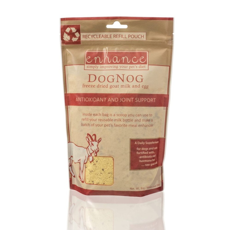 Steve's Real Food DogNog Freeze Dried Goat Milk with Egg Pet Supplement, 8oz