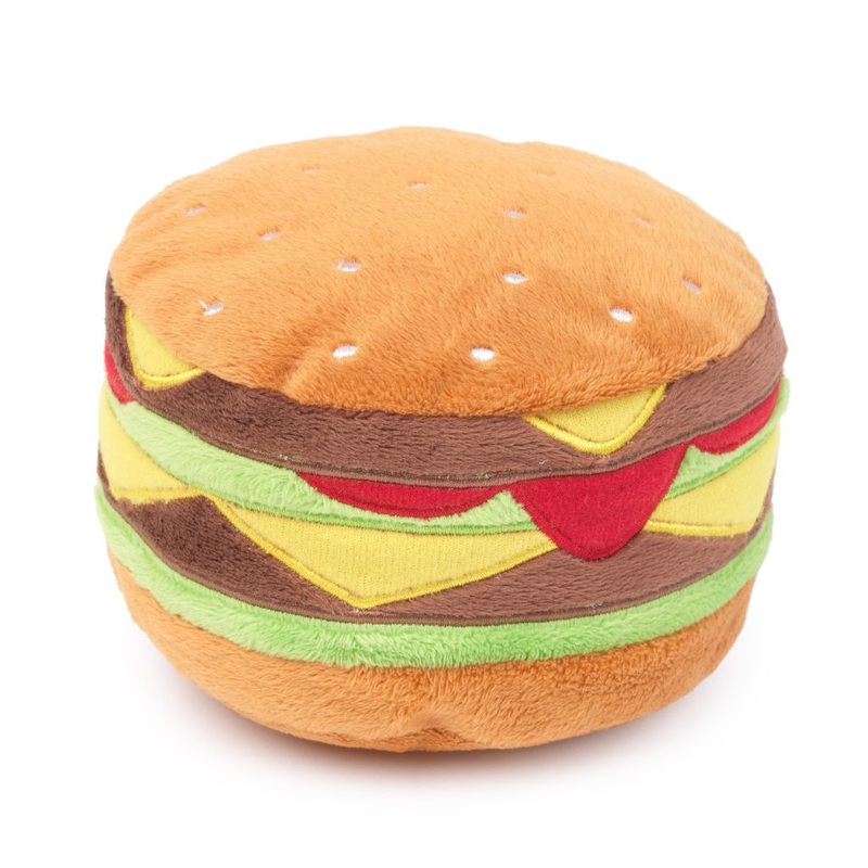 FuzzYard Hamburger Dog Plush Toy