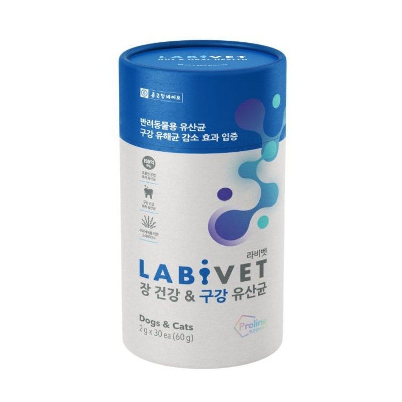 Labivet Oral + Gut Health Probiotics Pet Supplement, 60g