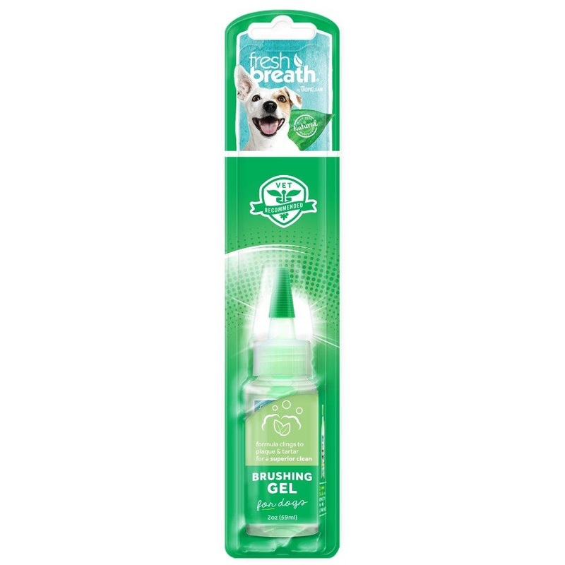 Tropiclean Fresh Breath Brushing Gel for Dogs, 2oz