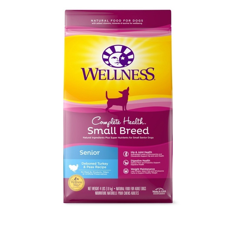 Wellness Complete Health Small Breed Senior Dry Dog Food, 1.8kg