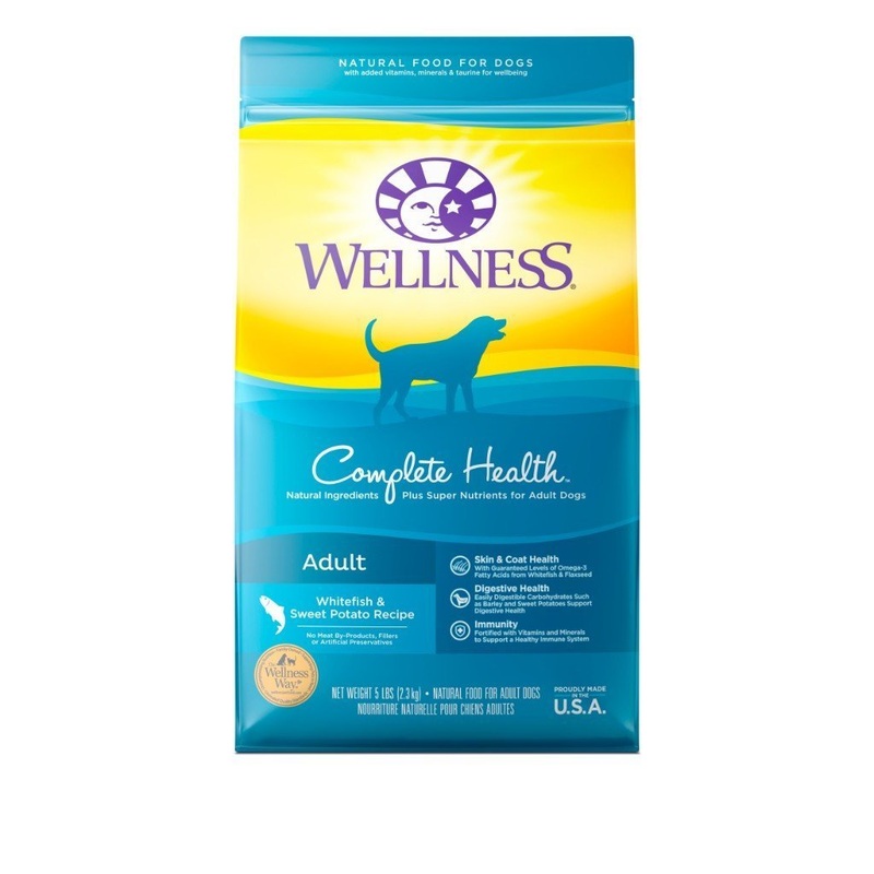 Wellness Complete Health Whitefish & Sweet Potato Recipe Dry Dog Food (2 Sizes)