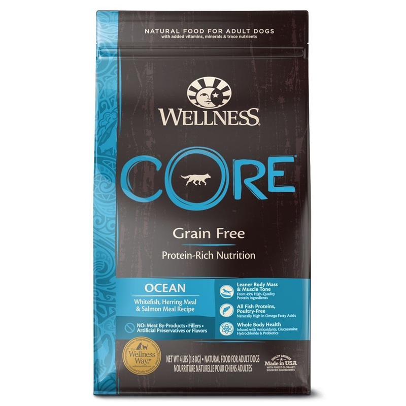 Wellness Core Grain-Free Ocean Recipe Dry Dog Food (3 Sizes)