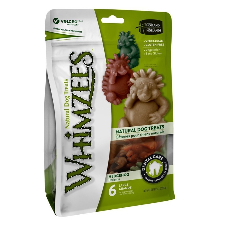 Whimzees Medium Hedgehog Dog Dental Chews Value Pack, 360g