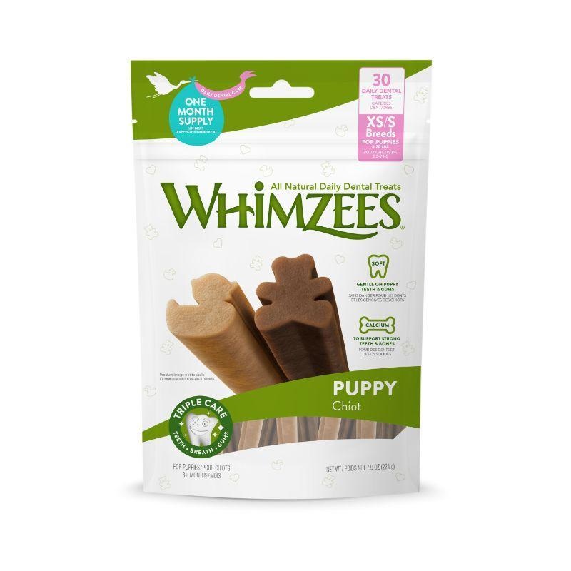 Whimzees Puppy Dental Treats (2 Sizes)