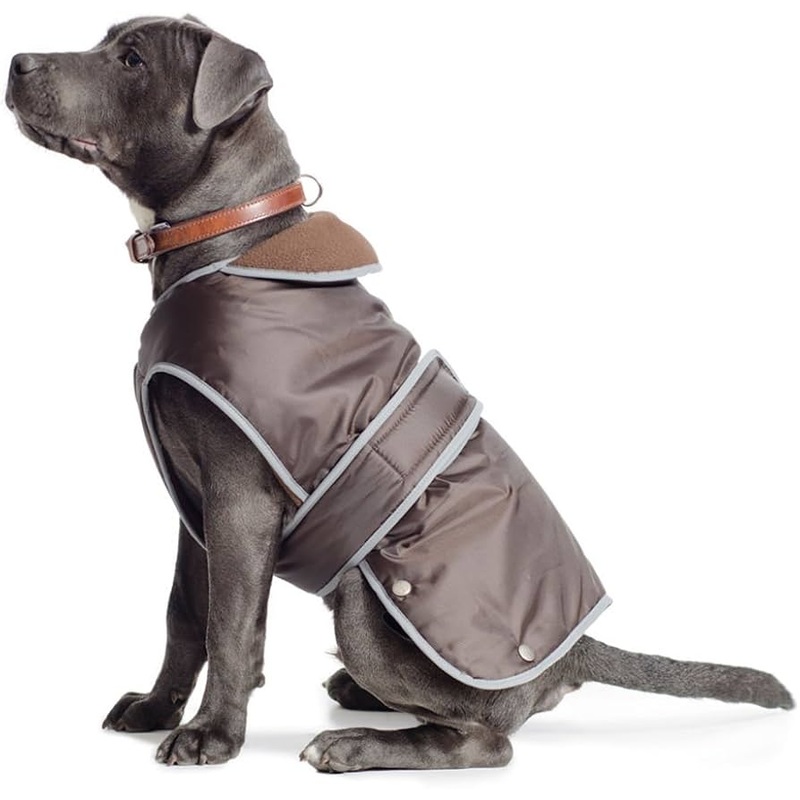 Ancol Stormguard Dog Coat Choc Large