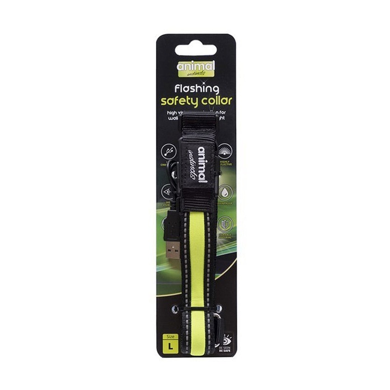 Animal Instincts Flashing Safety Collar