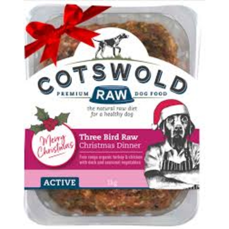 Cotswold Three Bird Raw Dinner 1kg