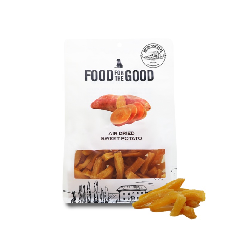 Food For The Good Air-Dried Sweet Potato Pet Treats, 600g