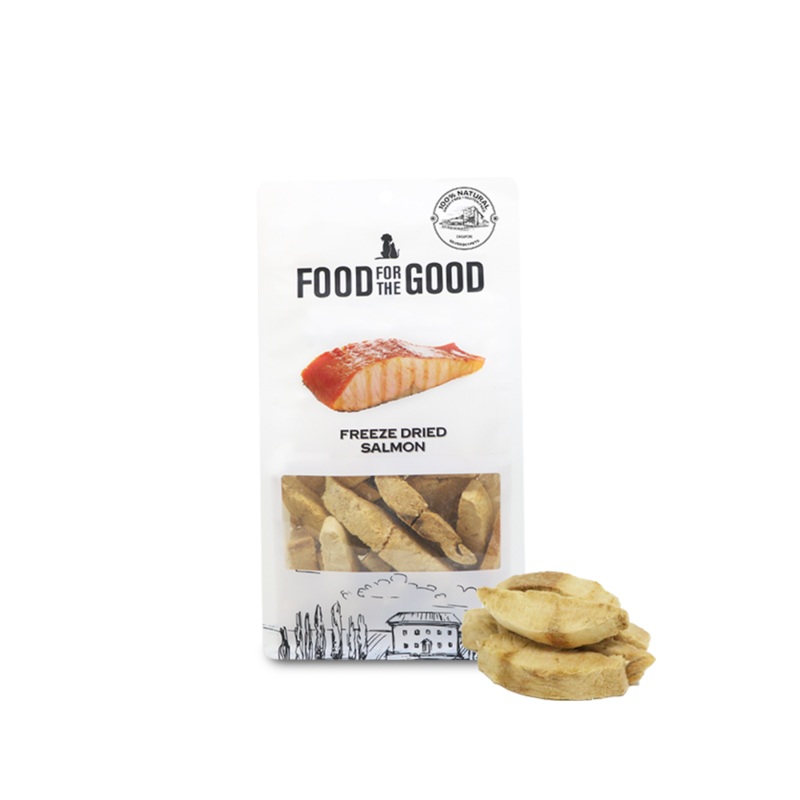 Food For The Good Freeze-Dried Salmon Pet Treats, 70g