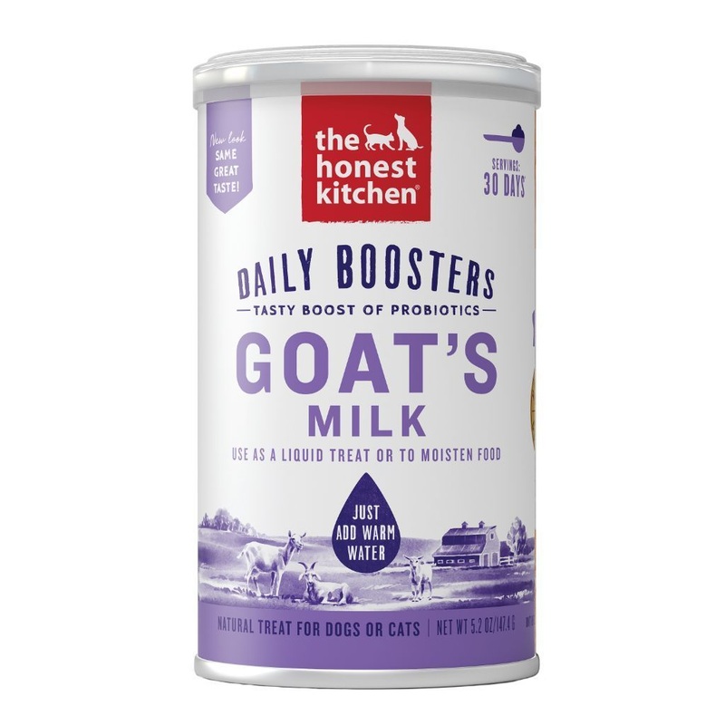 The Honest Kitchen Daily Boosters Instant Goat Milk with Probiotics Pet Supplement, 47g