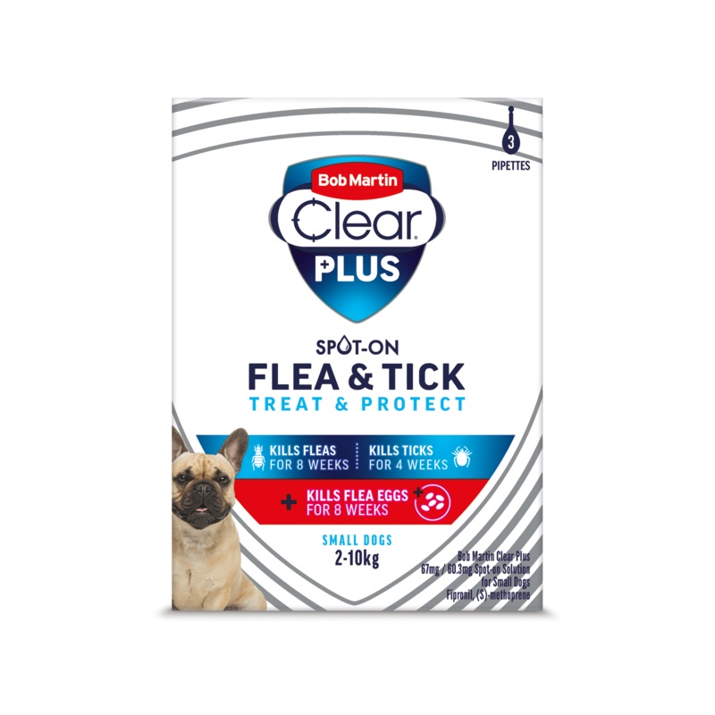 Bob Martin Flea & Tick Small Dog 3 Pack