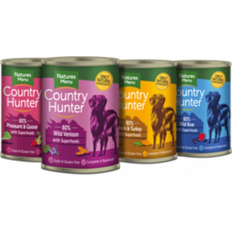 Natures Menu Game meat selection x 12 cans