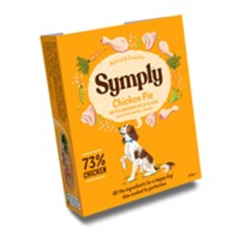 Symply Chicken Pie w Brown Rice 395g