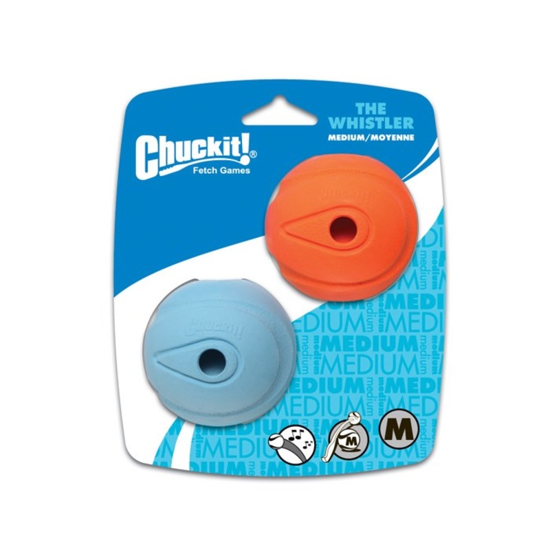 Chuckit! Whistler Medium Balls 2 Pack