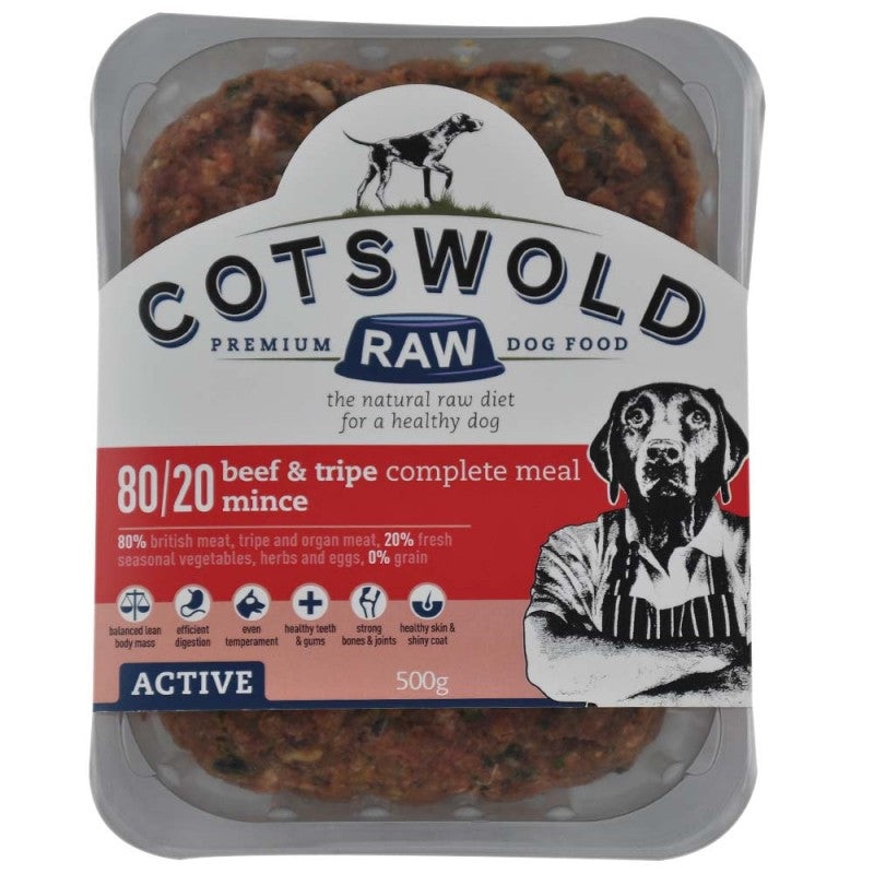 Cotswold Raw  80/20 Beef and Tripe 500g