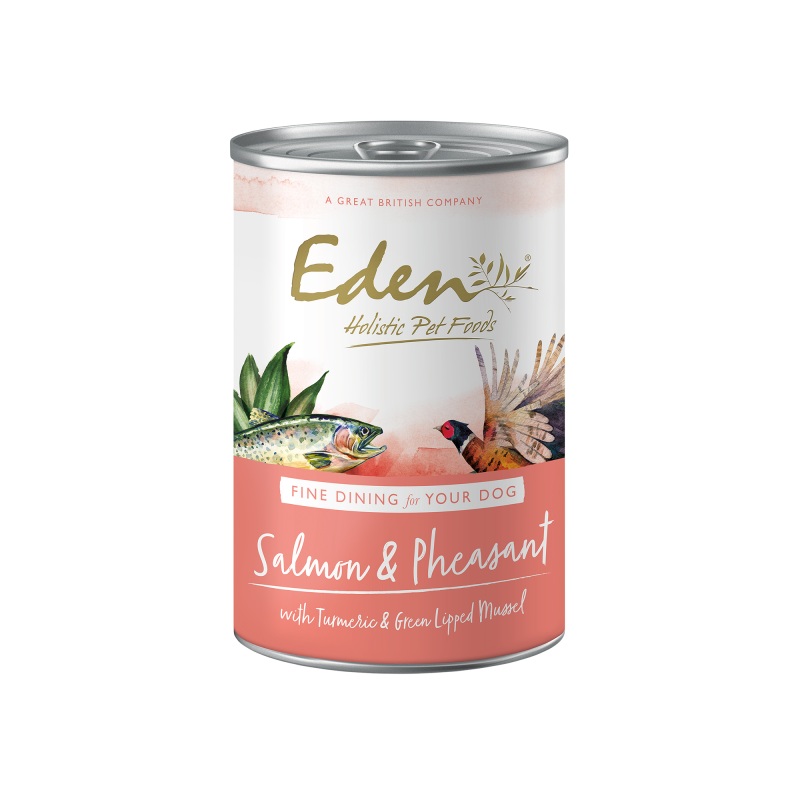 Eden Salmon & Pheasant 400g Dog