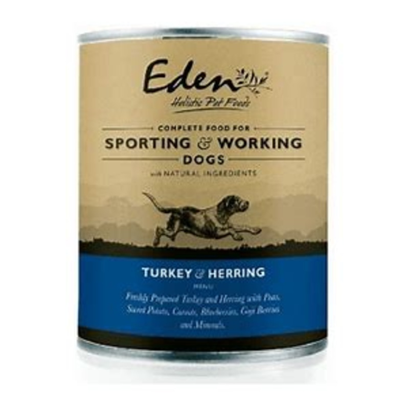 Eden Turkey & Herring 400g Dog