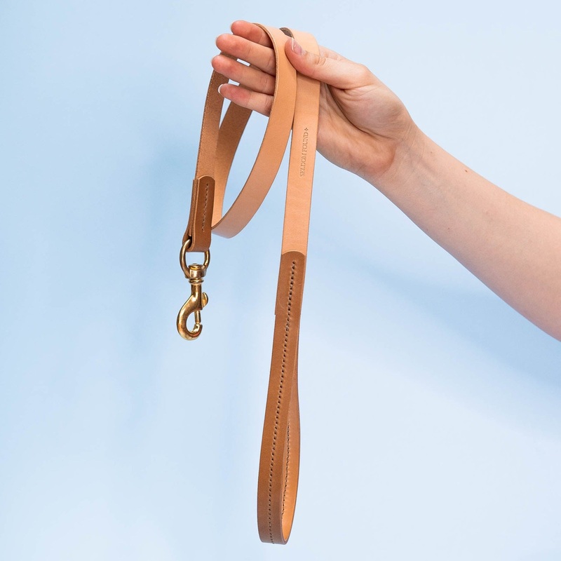 Biscuit & Tan Handcrafted Lead