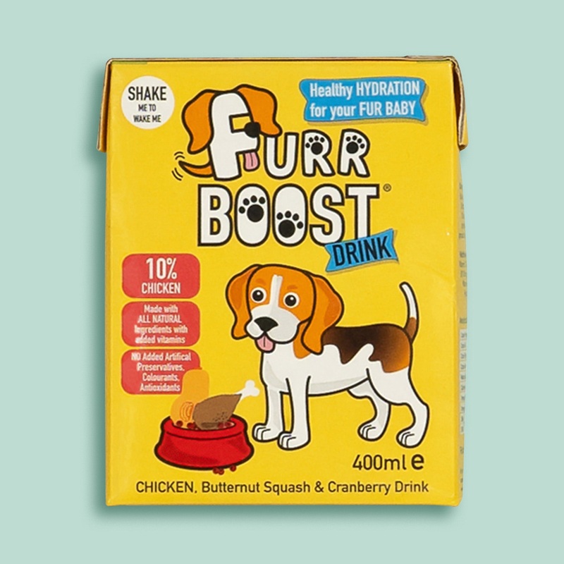 Chicken, Butternut Squash and Cranberry Furr Boost Dog Drink