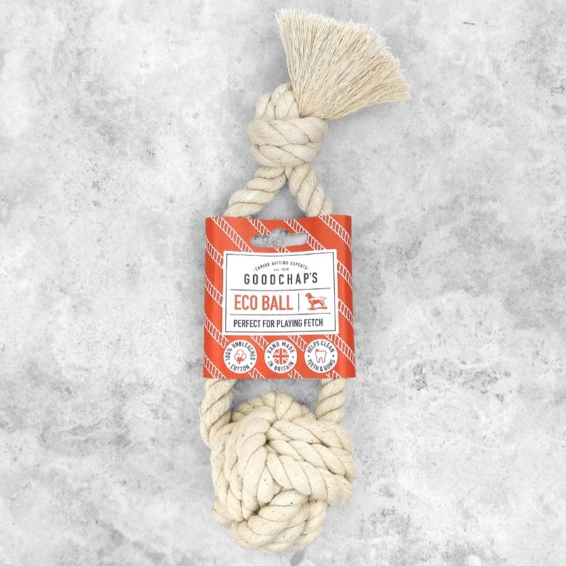 Eco Ball, Natural Cotton Rope Dog Toy
