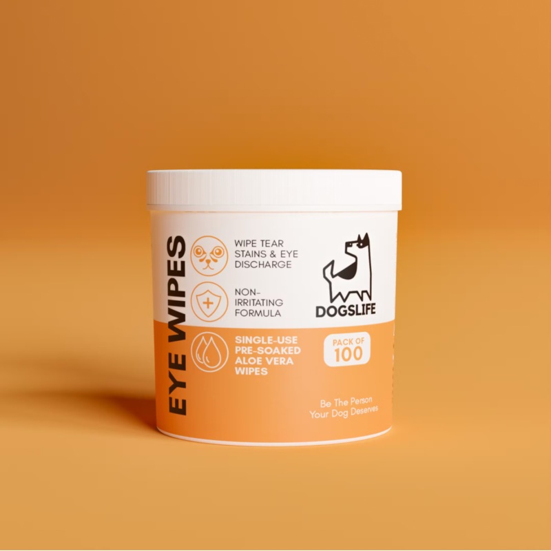 Gentle Tear Stain Eye Wipes for Dogs