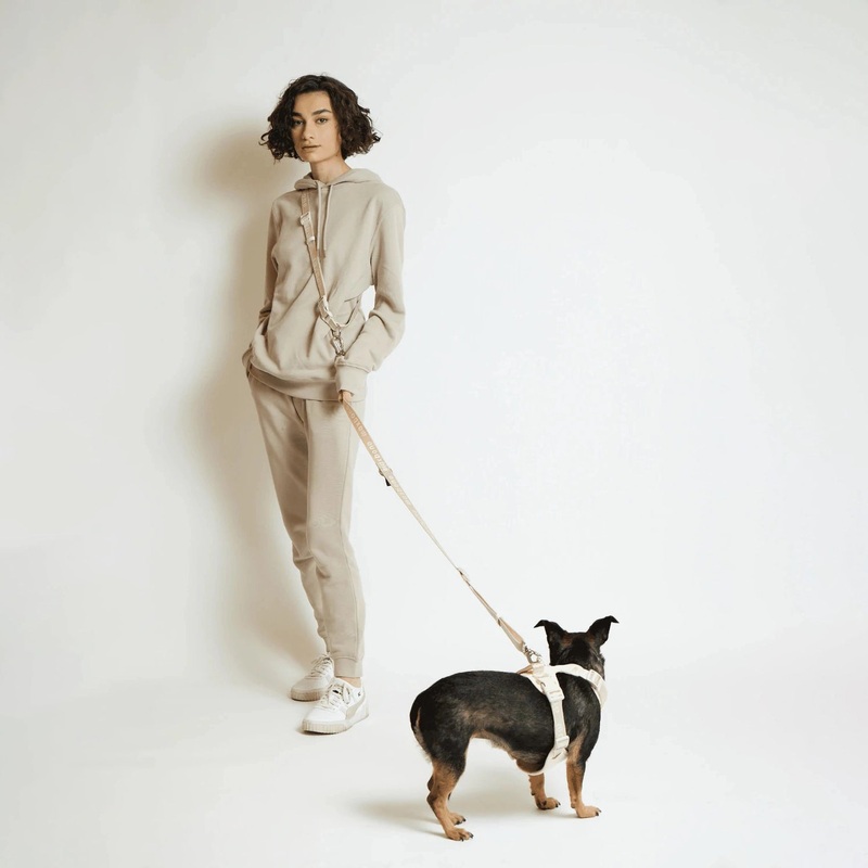 "Go With Ease" Hands Free Dog Lead - Sand