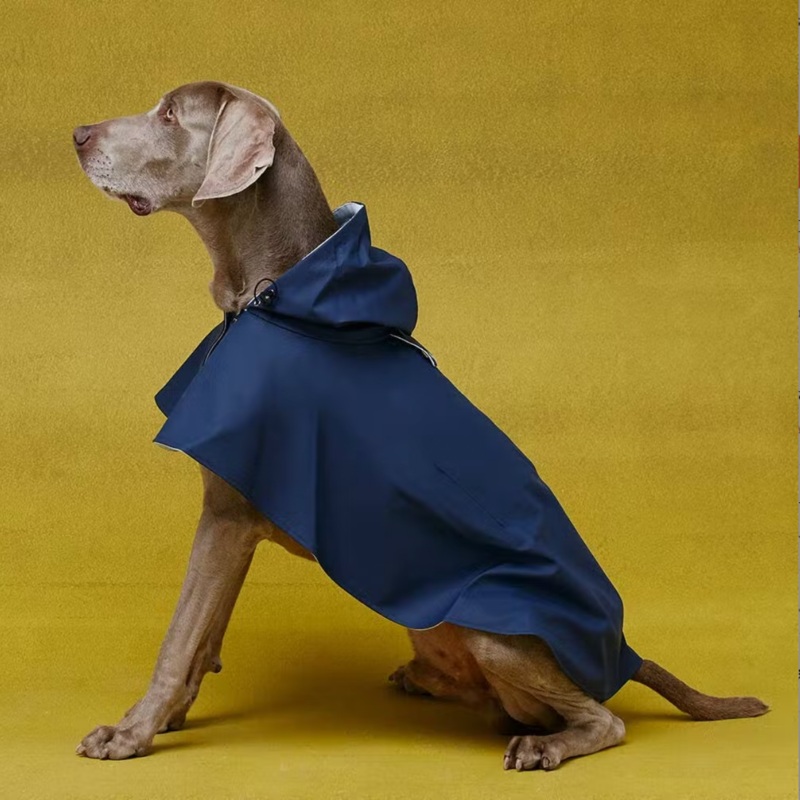 Navy Dog Cape for Large Dogs - Boxer, Dalmatian, Weimaraner