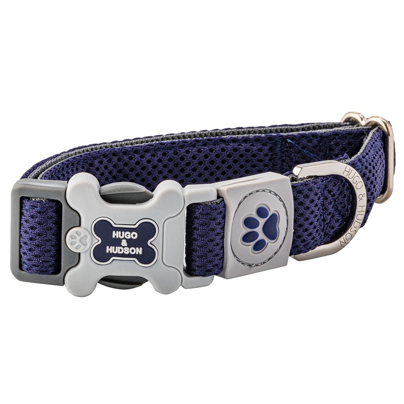 Navy Mesh Blue Collar
