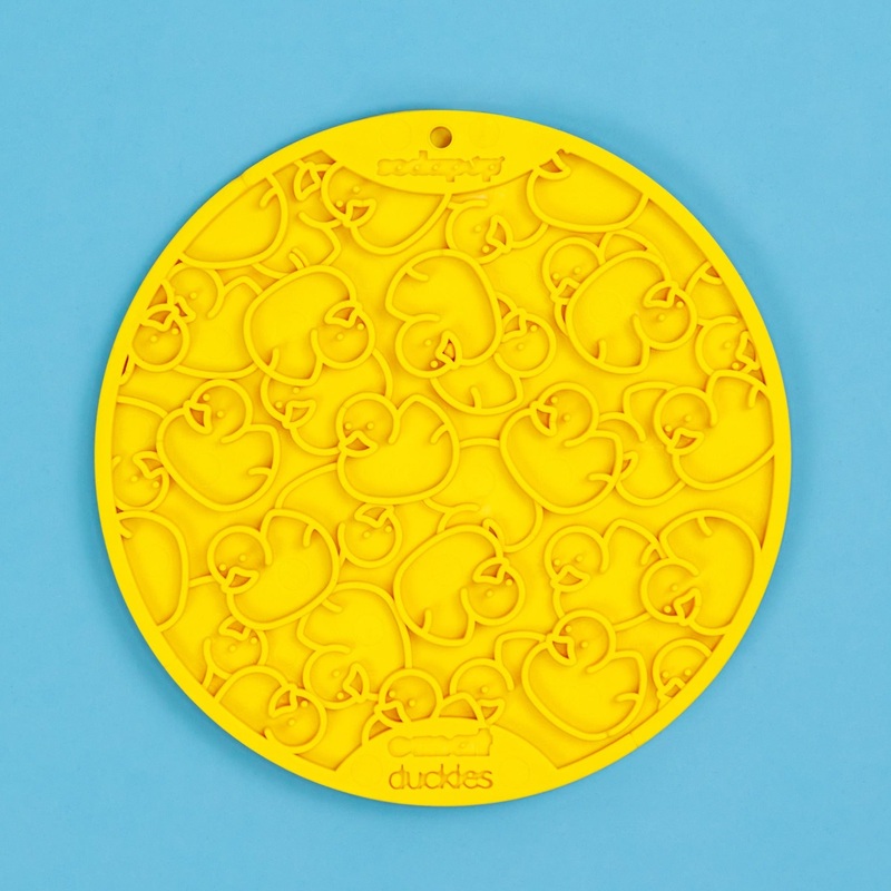 SodaPup Duckies Design Lick Mat