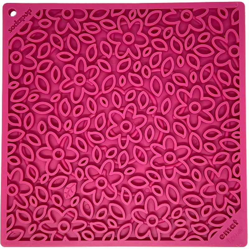 SodaPup Flower Power Design Lick Mat