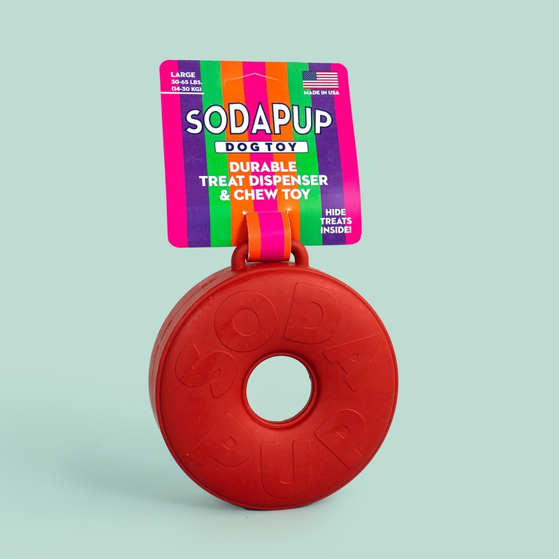 SodaPup Life Saver Treat Dispenser Chew Toy