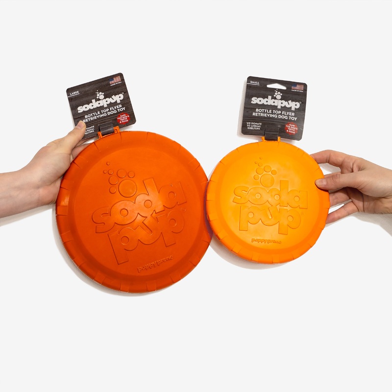 SodaPup Rubber Frisbees