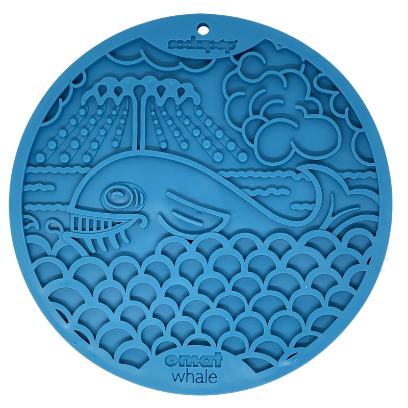 SodaPup Whale Design Lick Mat for Dogs